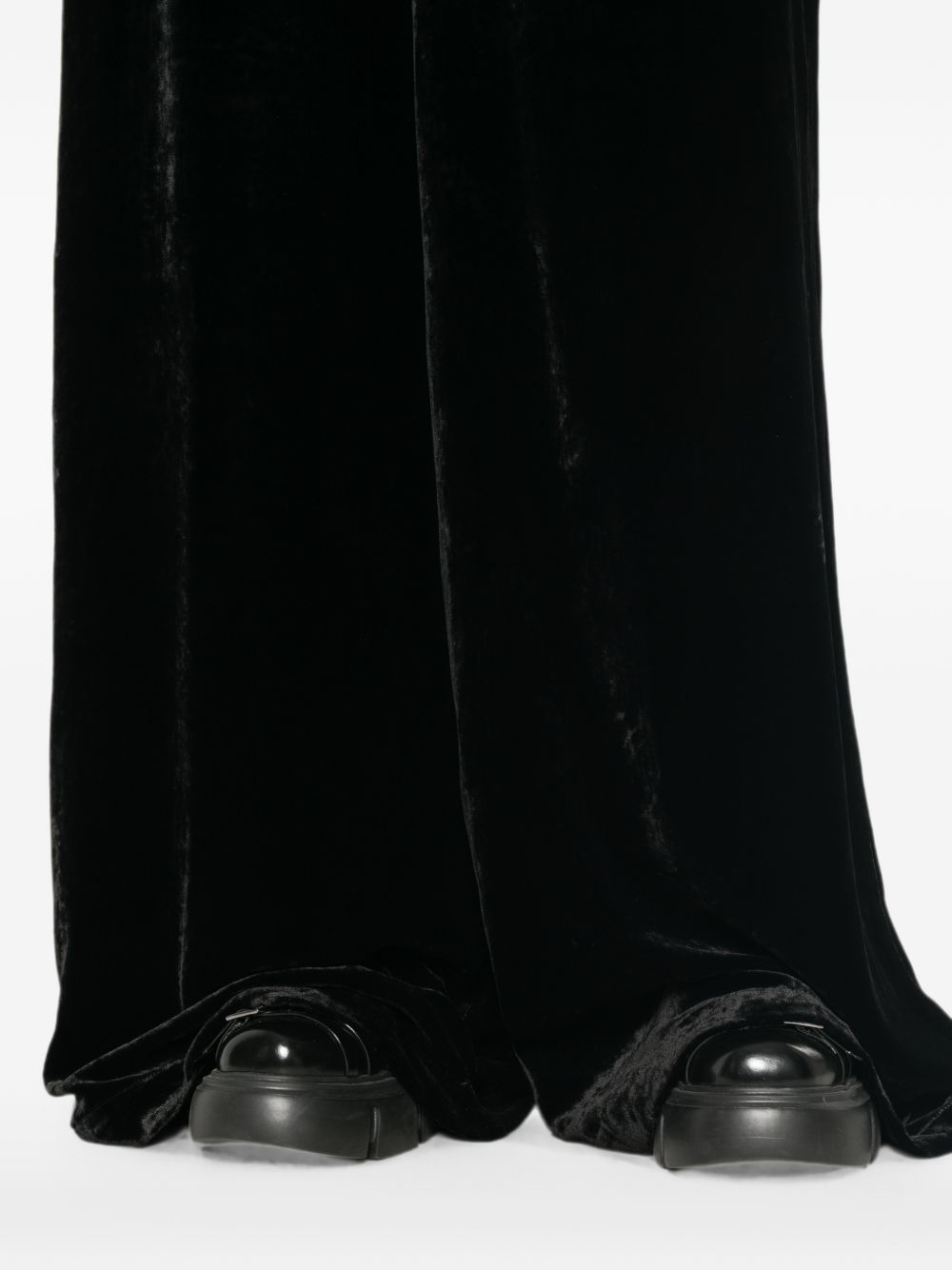 Rick Owens Women Velvet Trousers