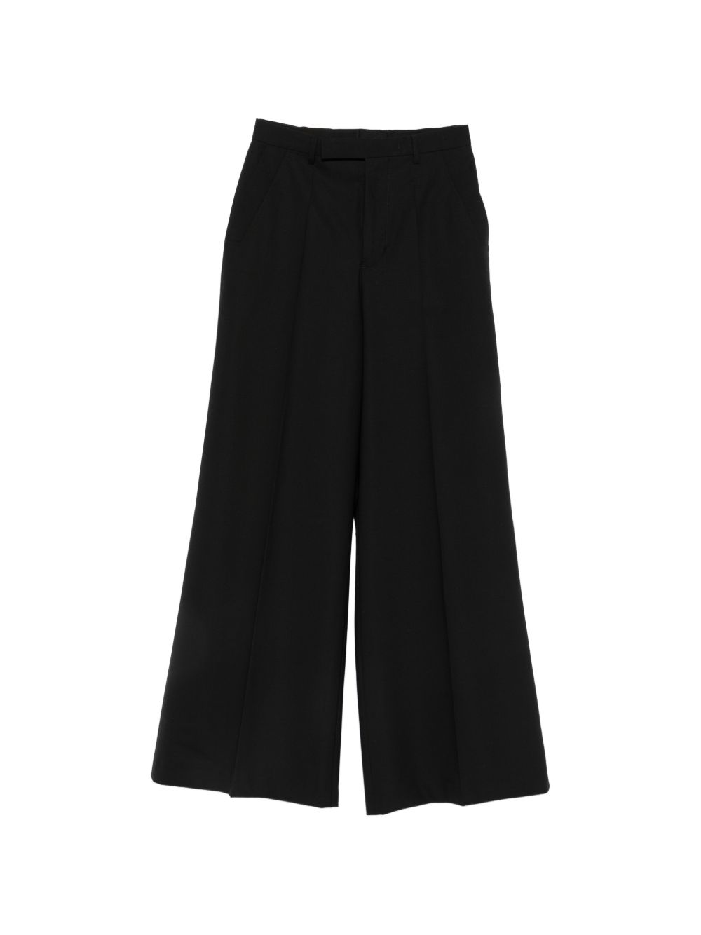 Rick Owens Women Wool Wide-Leg Trousers