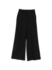 Rick Owens Women Wool Wide-Leg Trousers