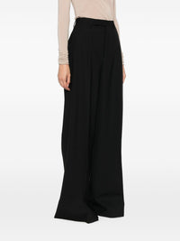 Rick Owens Women Wool Wide-Leg Trousers