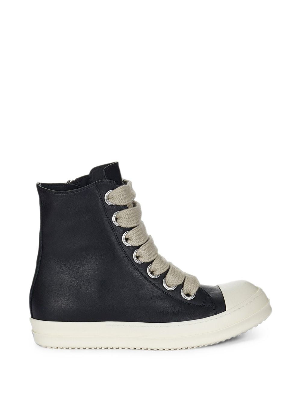 Rick Owens Women Jumbolace Leather Sneakers