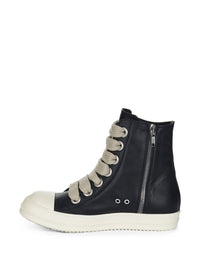 Rick Owens Women Jumbolace Leather Sneakers
