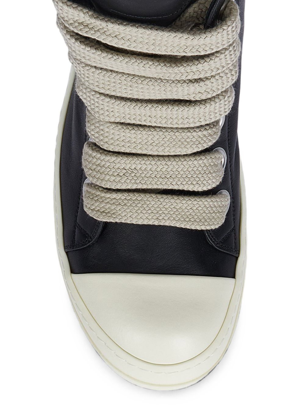 Rick Owens Women Jumbolace Leather Sneakers