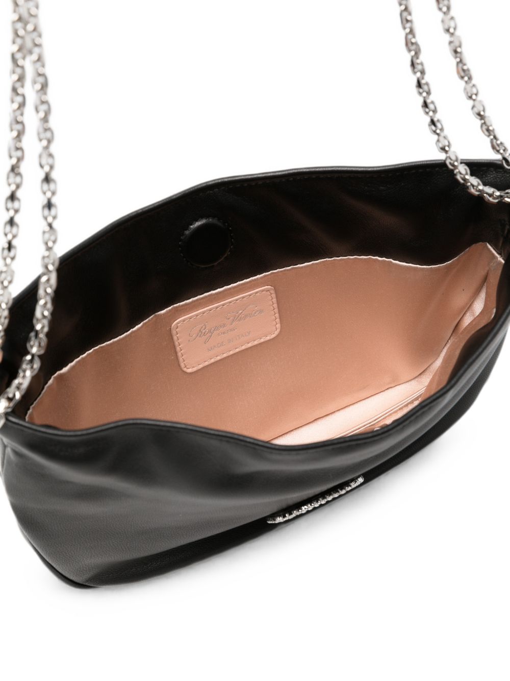 ROGER VIVIER Roger Vivier Women Pilgrim Mini Leather Clutch