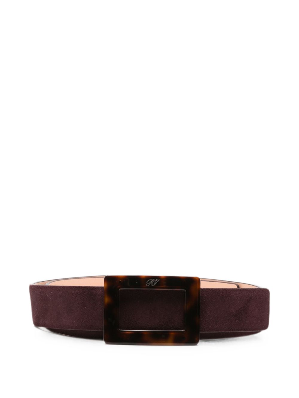 Roger Vivier Women Belle Vivier Leather Belt