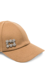 Roger Vivier Women Rv Flower Strass Baseball Cap