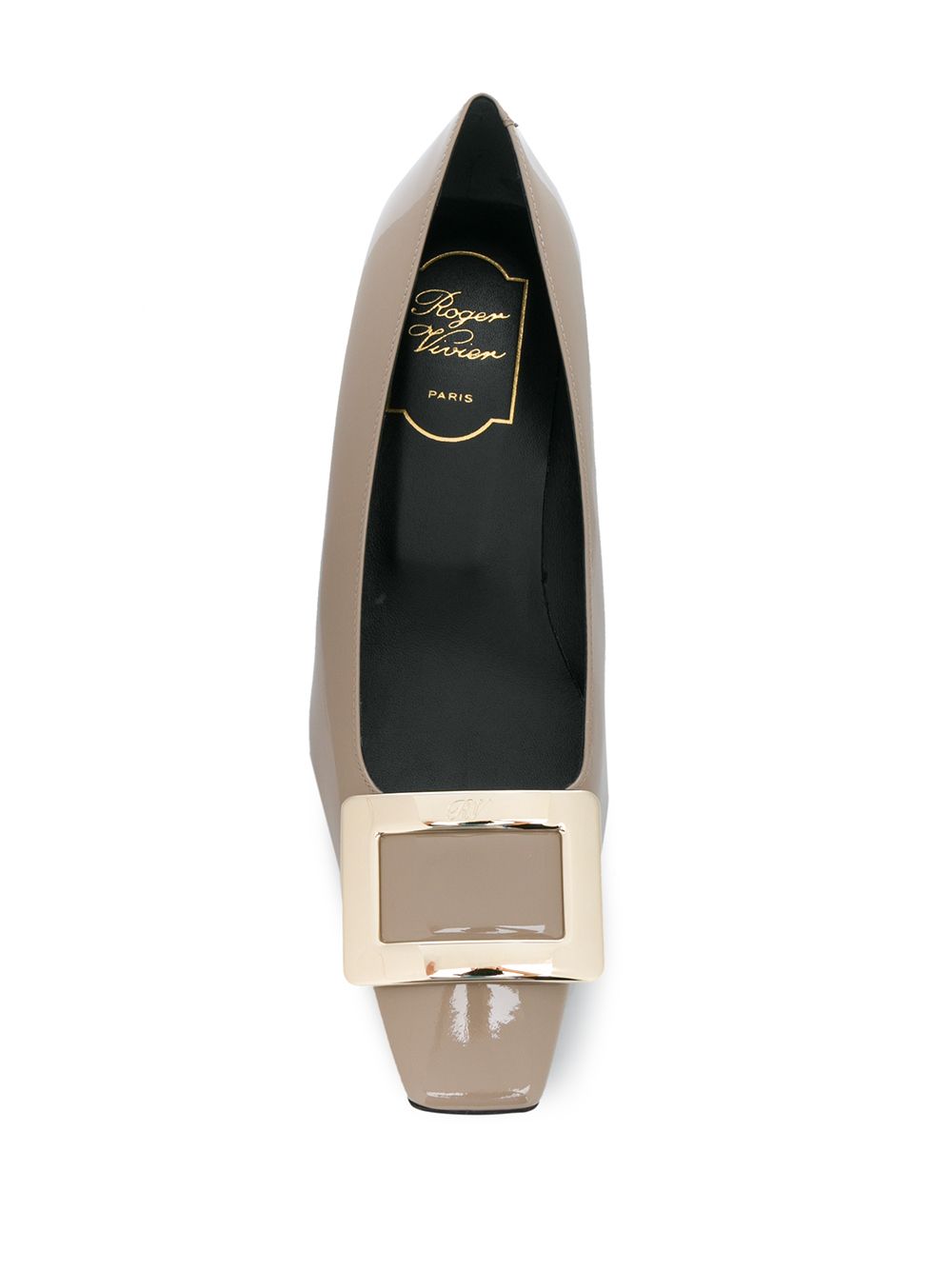 Roger Vivier Women Belle Vivier Patent Leather Pumps