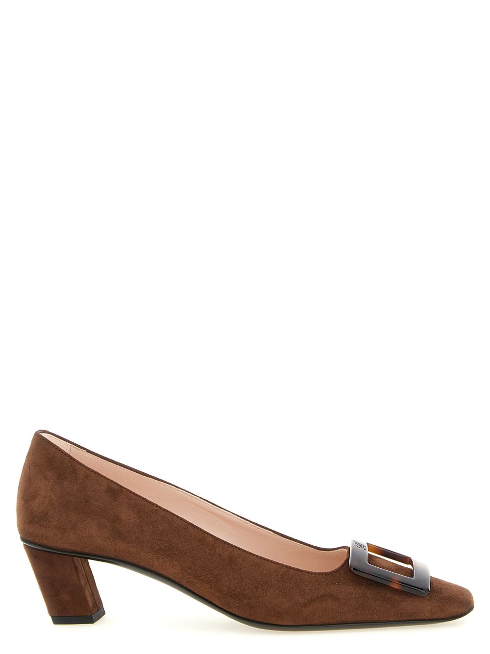 Roger Vivier Women Belle Vivier Leather Pumps