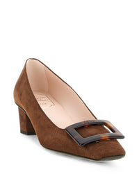 Roger Vivier Women Belle Vivier Leather Pumps