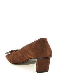 Roger Vivier Women Belle Vivier Leather Pumps