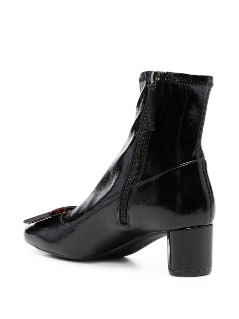 Roger Vivier Women Roundy Turtle Leather Boots