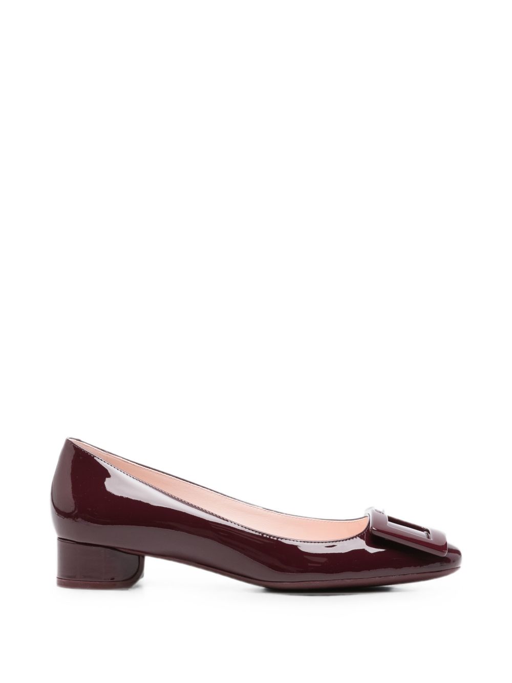 Roger Vivier Women Roundy Patent Leather Ballets