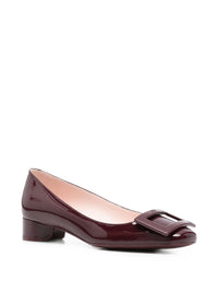 Roger Vivier Women Roundy Patent Leather Ballets
