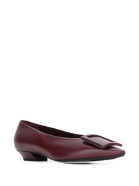 Roger Vivier Women Pointy Covered Leather Ballets