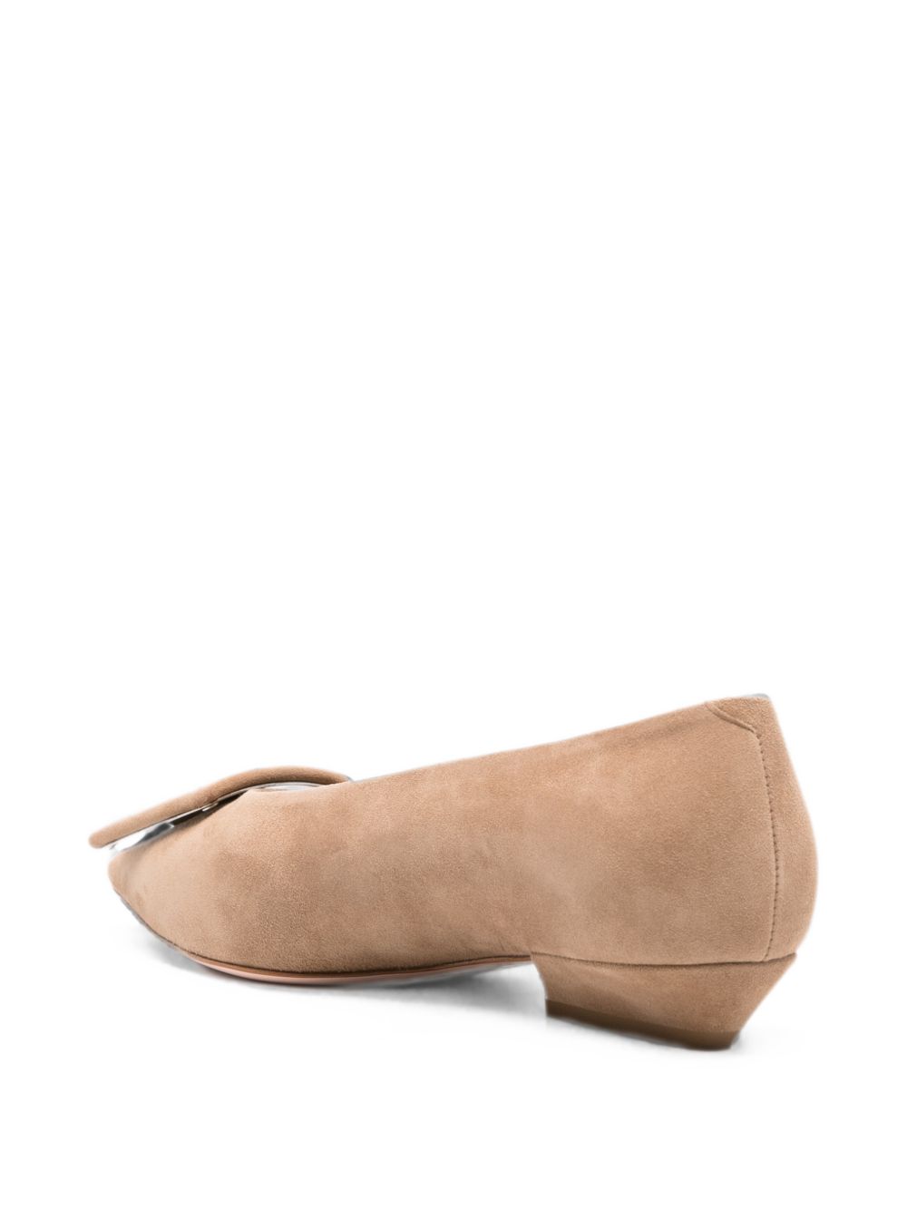 Roger Vivier Women Pointy Covered Leather Ballets