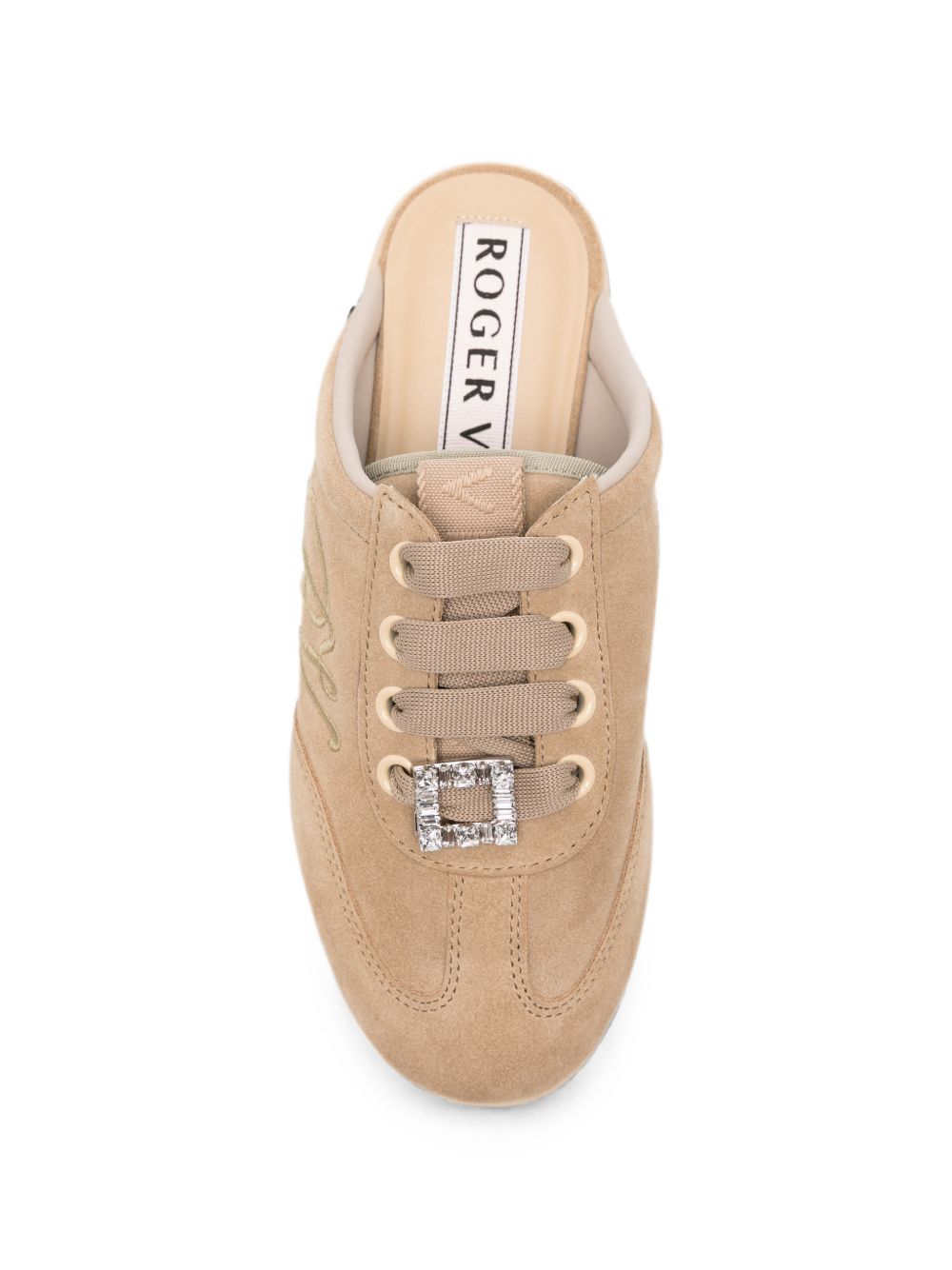 Roger Vivier Women Viv Low Strass Sneakers