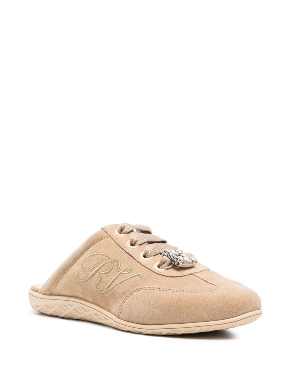 Roger Vivier Women Viv Low Strass Sneakers