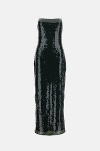 Rotate Women Sequins Maxi Slip Dress
