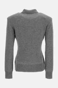 Rotate Women Wool Longleeve Polo