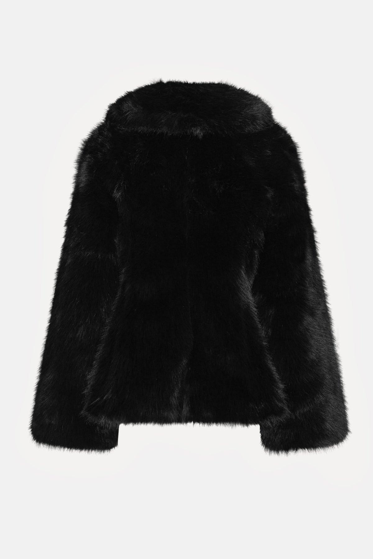 Rotate Rotate Women Faux Fur Flared Jacket