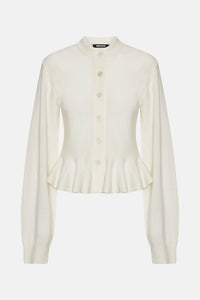 Rotate Rotate Women Sculptured Knit Cardigan