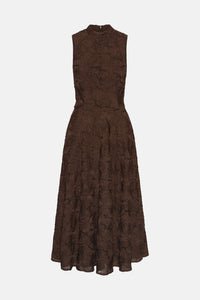 Rotate Rotate Women Flower Mesh Flared Dress