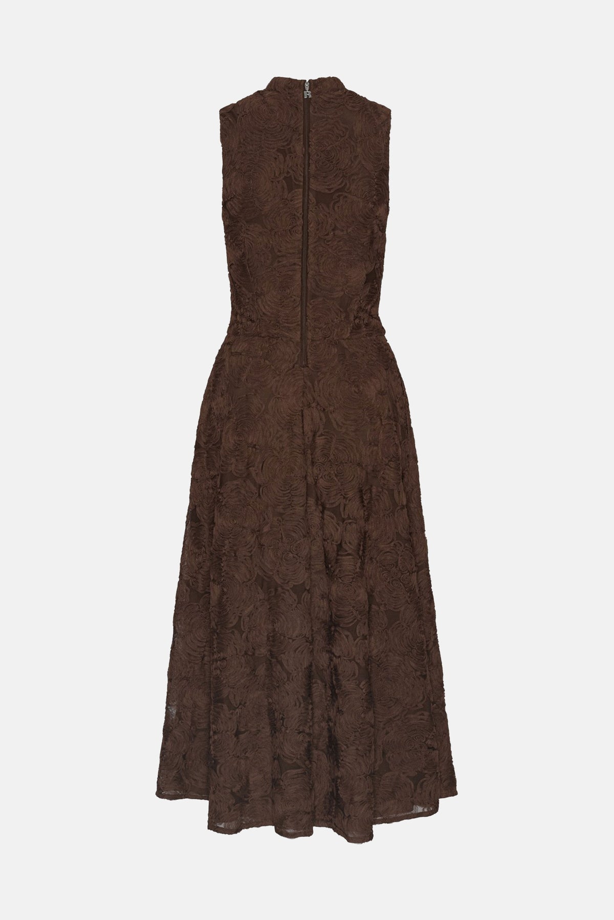 Rotate Rotate Women Flower Mesh Flared Dress