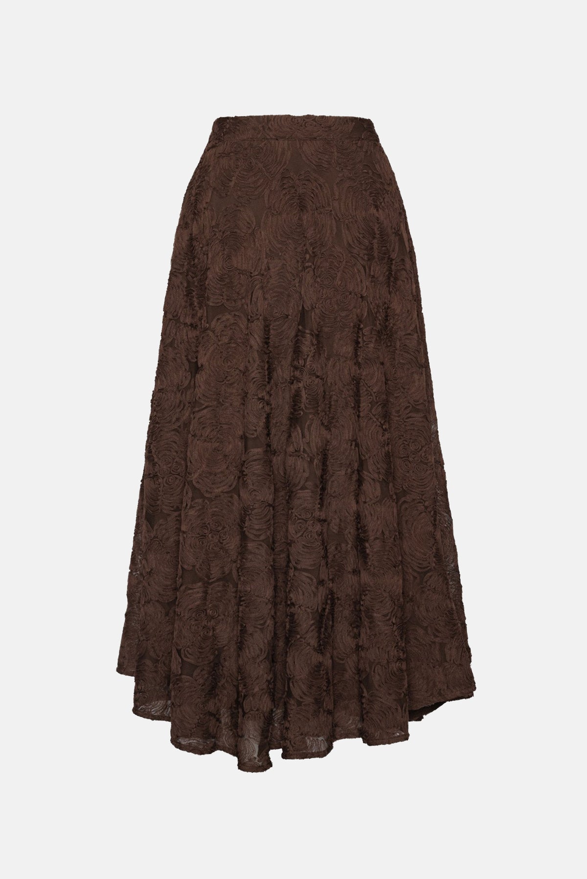 Rotate Rotate Women Flower Mesh Sun Skirt