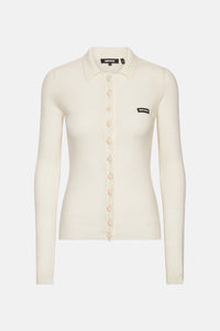 Rotate Rotate Women Knitted Polo Top