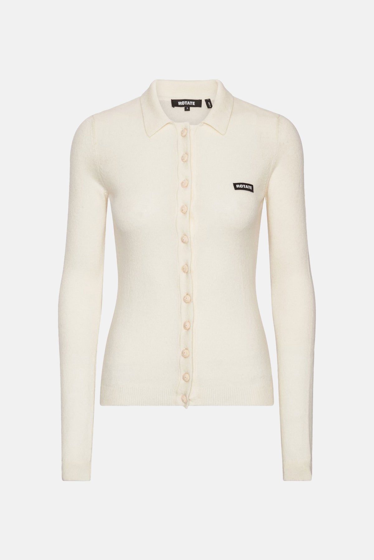 Rotate Rotate Women Knitted Polo Top