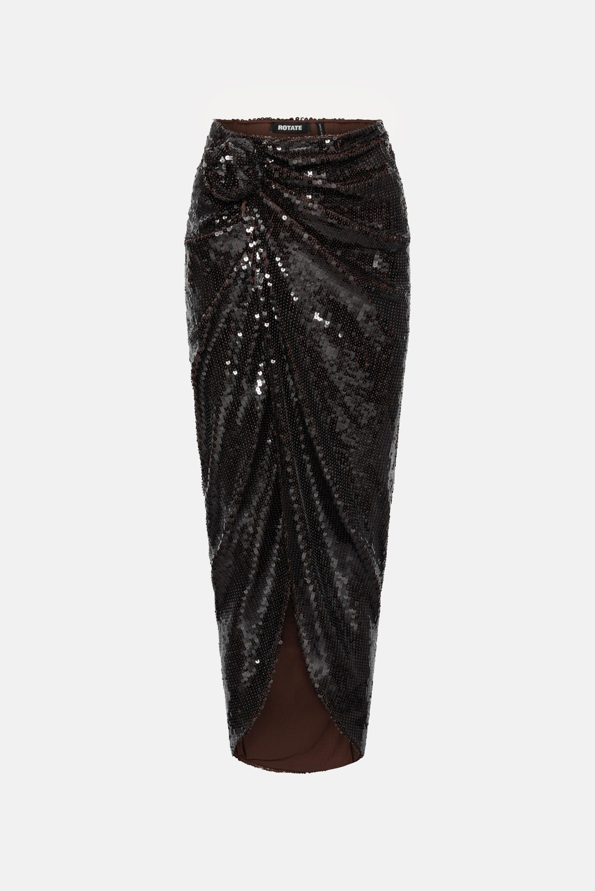 Rotate Women Sequins Knot Skirt