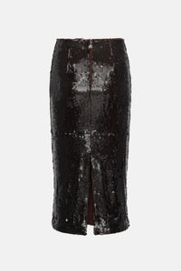 Rotate Rotate Women Sequins Pencil Skirt