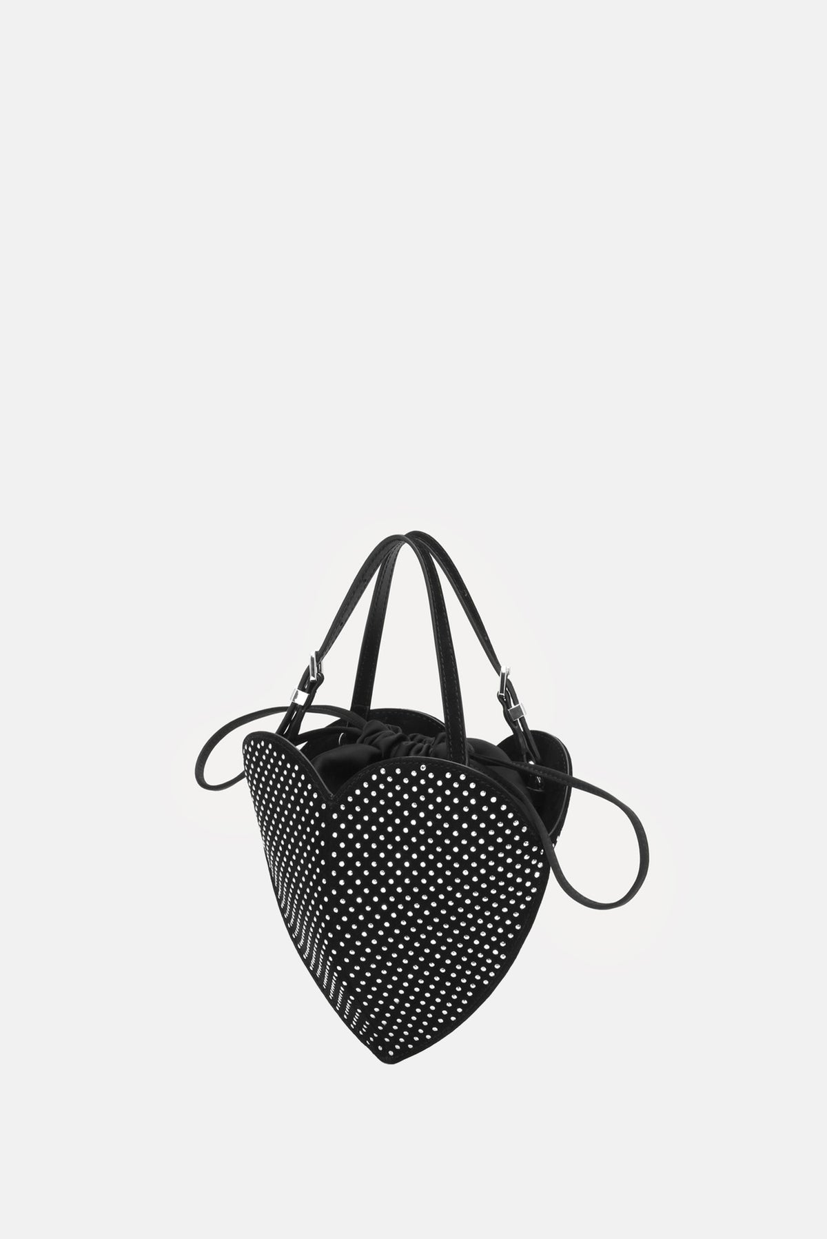 Rotate Women Rhinestone Heart Bag