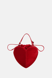 Rotate Rotate Women Velvet Heart Bag