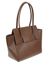 ROUNN Rounn Women Felice Flap Leather Tote Bag
