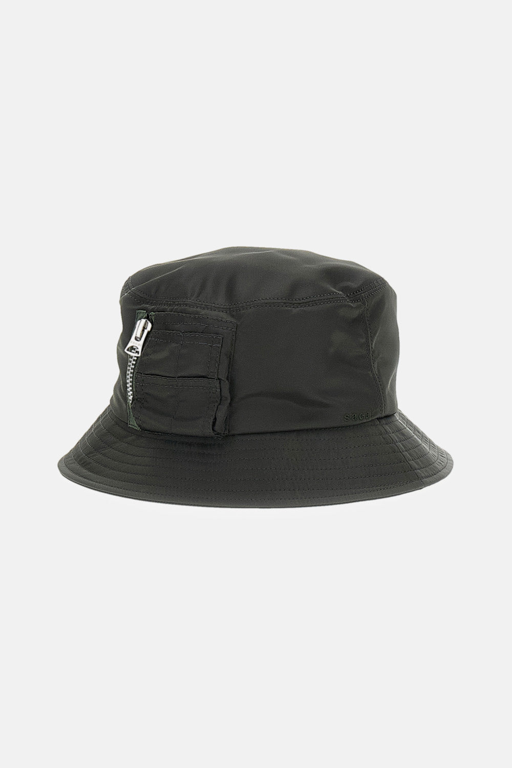 Sacai Women Single Brim Pocket Hat / Nylon Twill