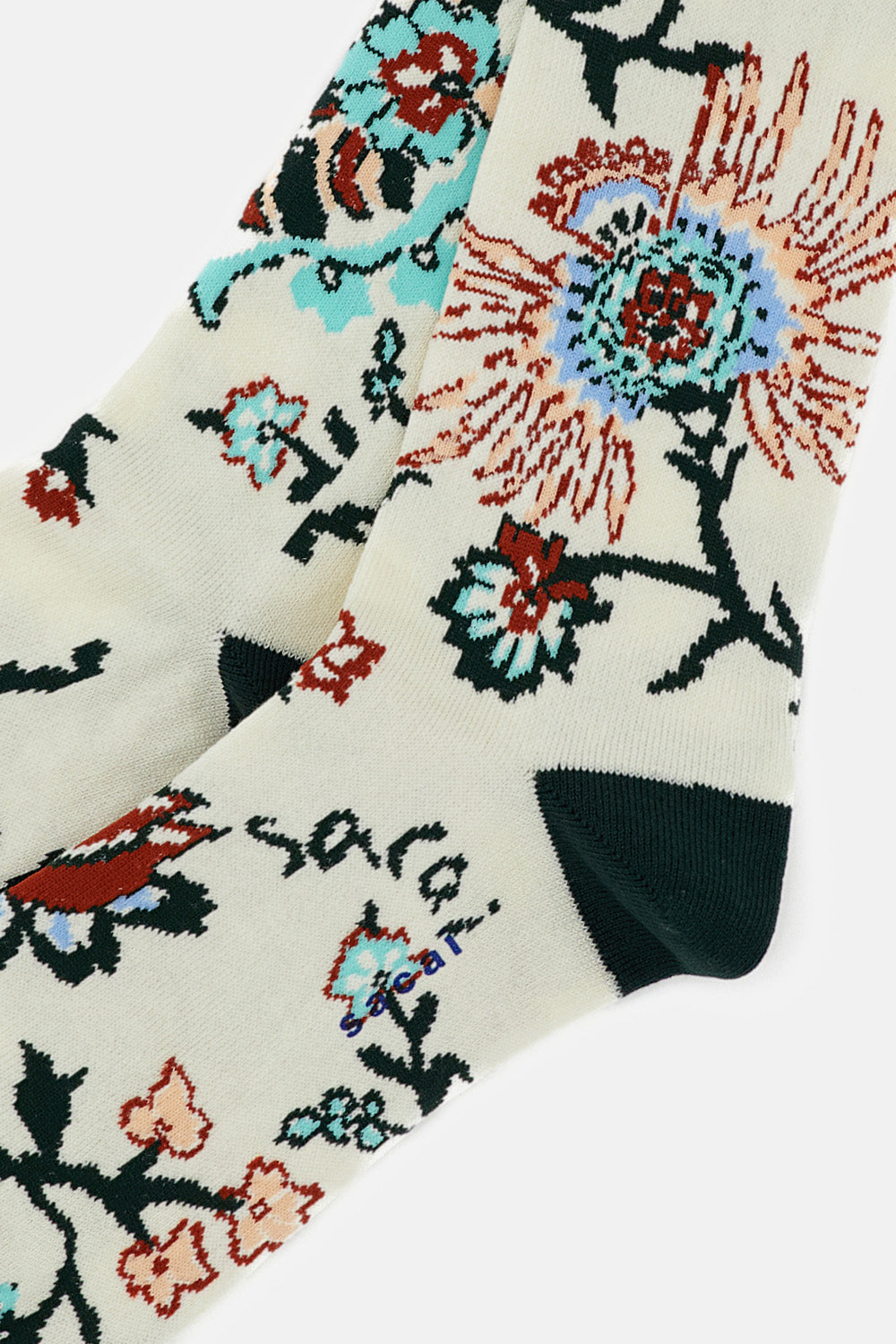Sacai Sacai Women Floral Socks