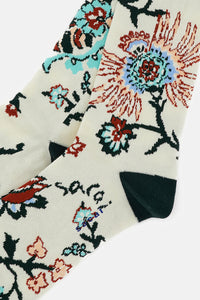 Sacai Sacai Women Floral Socks