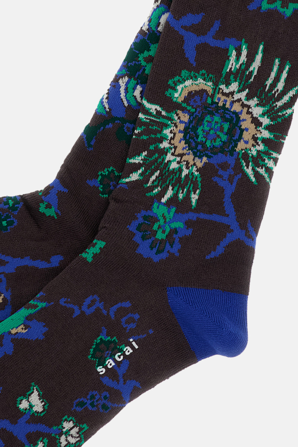 Sacai Sacai Women Floral Socks