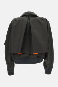 Sacai Sacai Women Nylon Twill Blouson