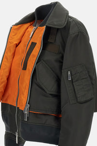 Sacai Sacai Women Nylon Twill Blouson