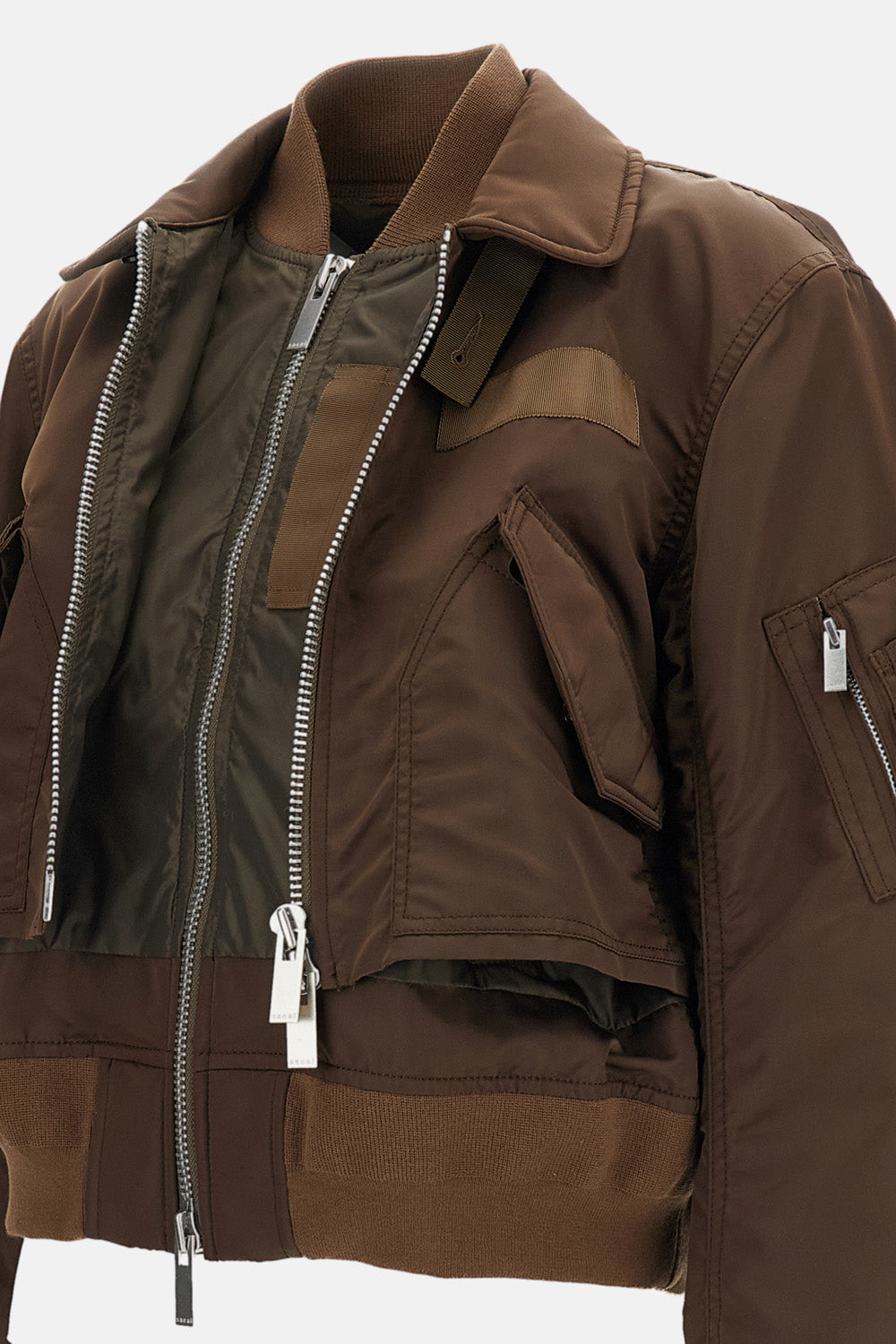 Sacai Sacai Women Nylon Twill Blouson