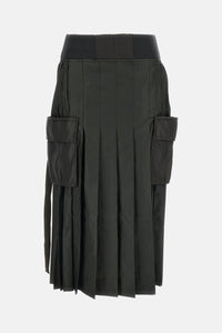 Sacai Sacai Women Nylon Twill Skirt