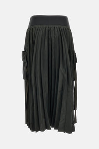 Sacai Sacai Women Nylon Twill Skirt