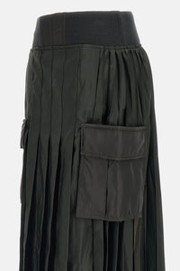 Sacai Sacai Women Nylon Twill Skirt