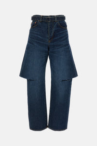 Sacai Sacai Women Denim Pants