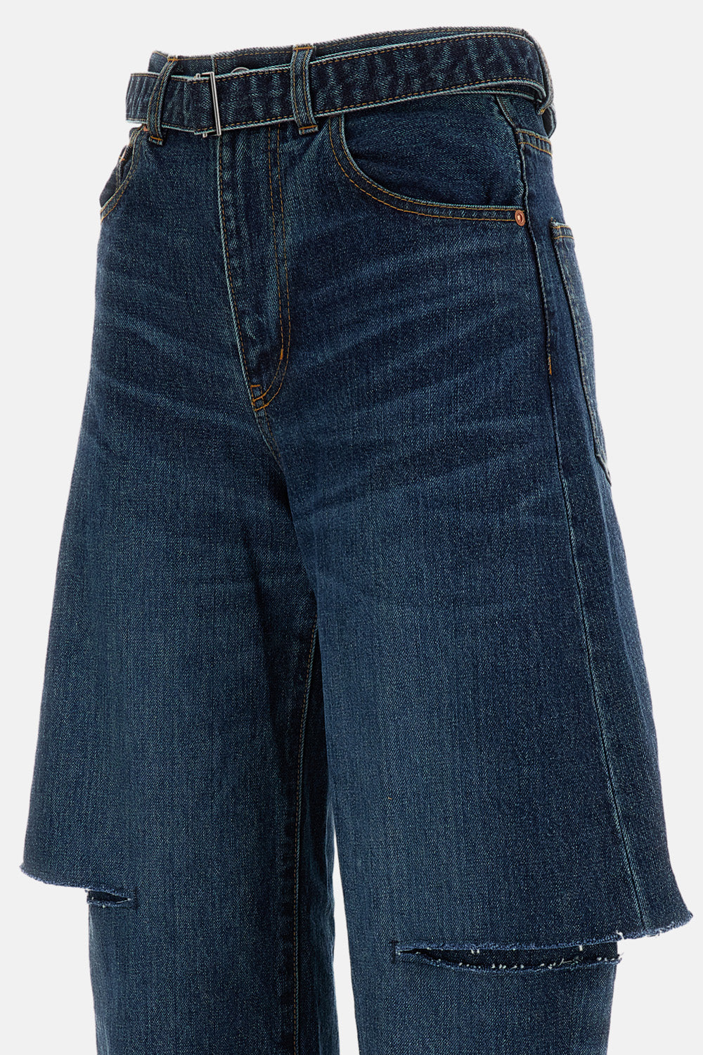 Sacai Sacai Women Denim Pants