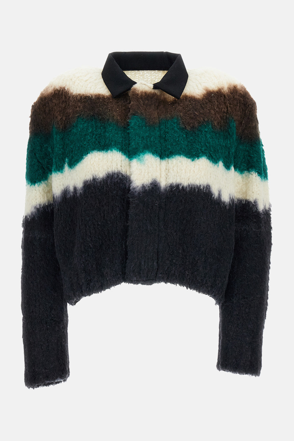 Sacai Sacai Women Chusen-Dyed Knit Cardigan