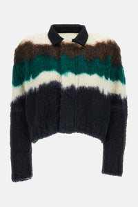 Sacai Sacai Women Chusen-Dyed Knit Cardigan