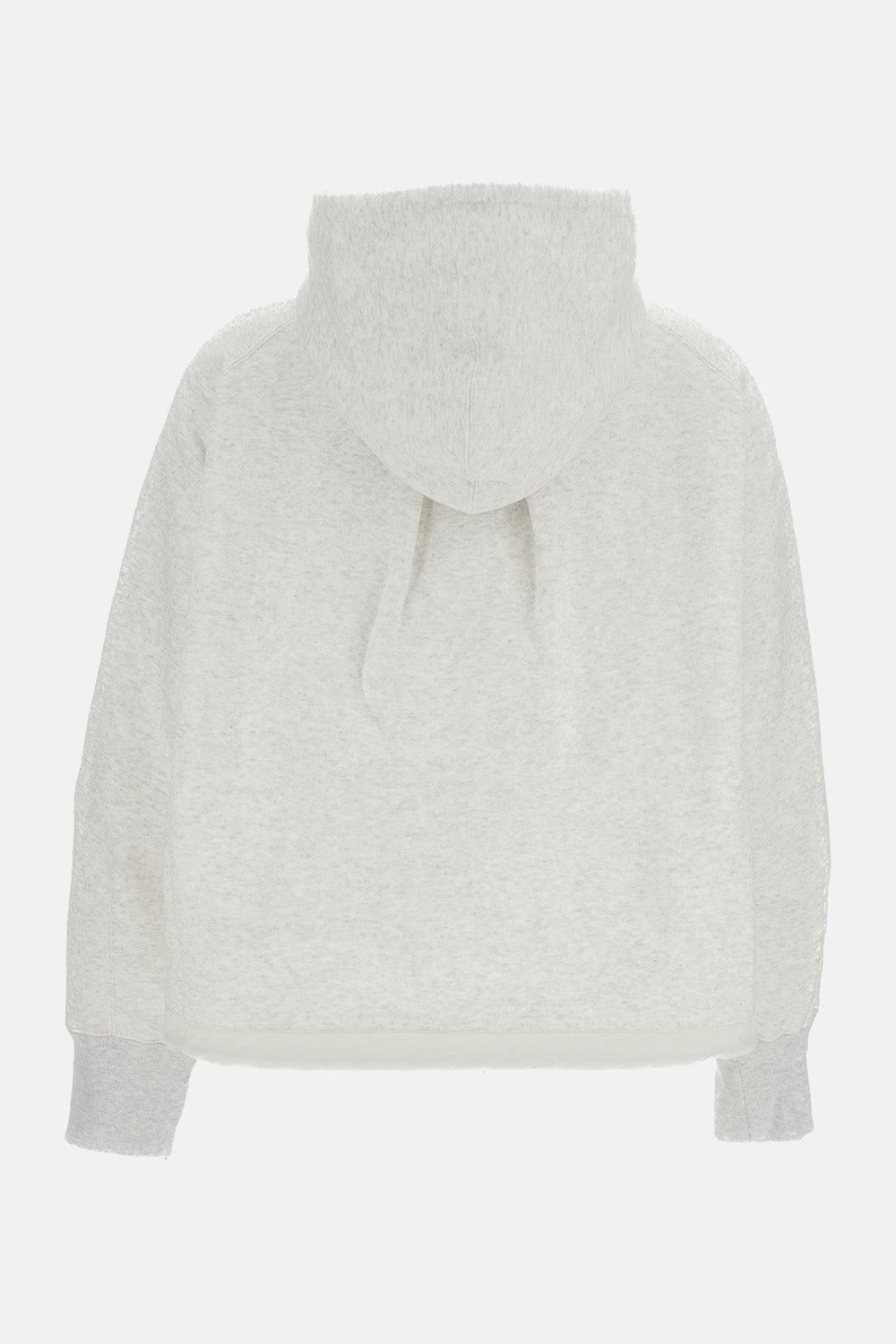 Sacai Sacai Women Cotton Jersey Hoodie